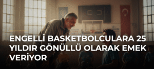 Engelli Basketbolculara 25 Yıldır Gönüllü Olarak Emek Veriyor
