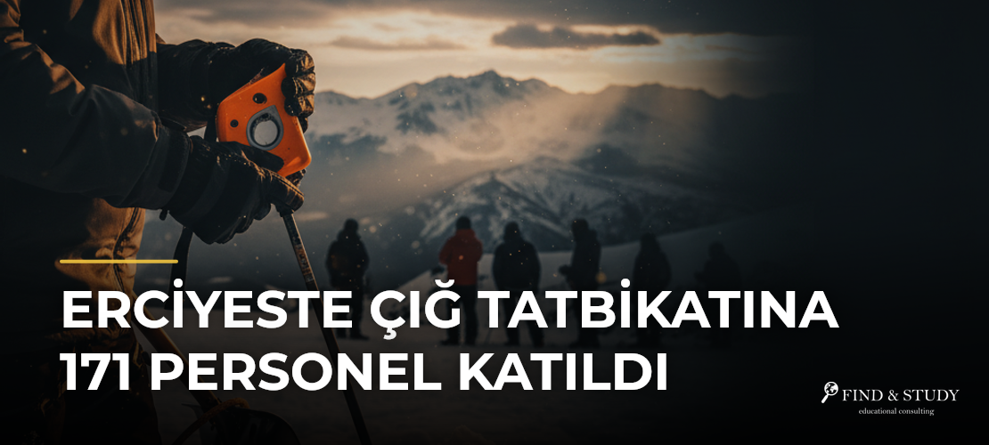 Erciyeste Çığ Tatbikatına 171 Personel Katıldı