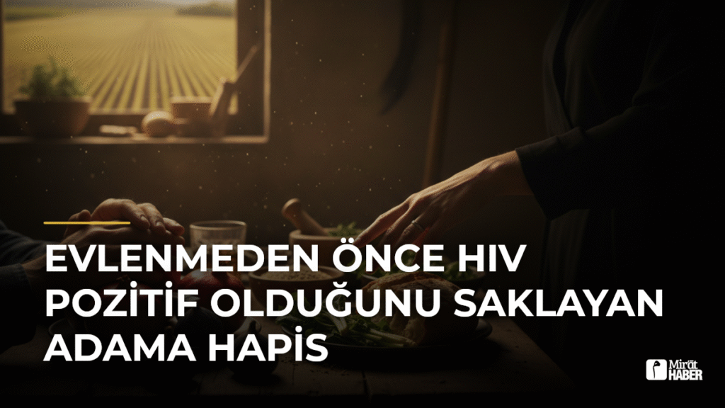 Evlenmeden önce HIV pozitif olduğunu saklayan adama hapis