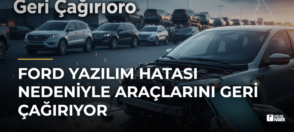 Ford Yazılım Hatası Nedeniyle Araçlarını Geri Çağırıyor
