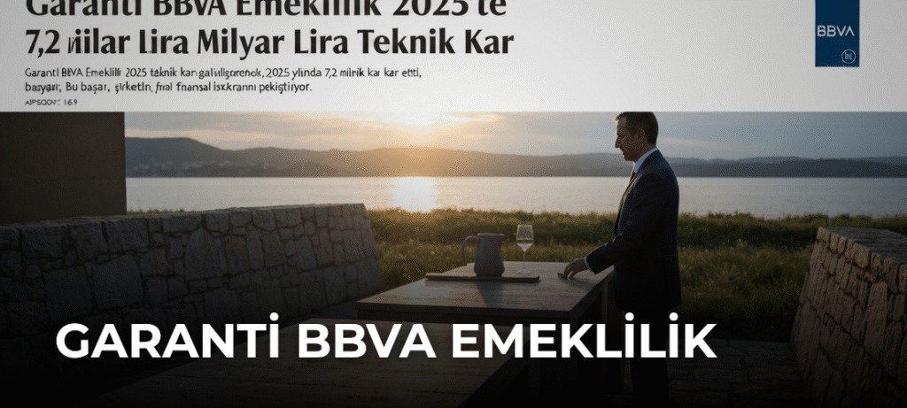 Garanti BBVA Emeklilik 2025’te 7,2 Milyar Lira Teknik Kar