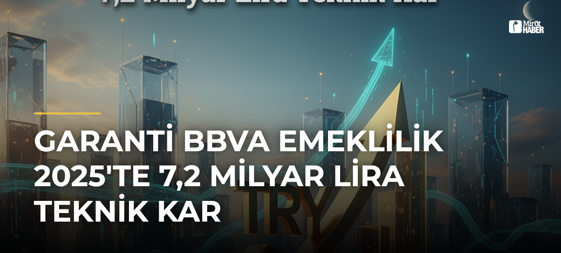Garanti BBVA Emeklilik 2025'te 7,2 Milyar Lira Teknik Kar
