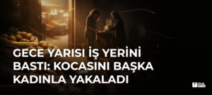 Gece Yarısı İş Yerini Bastı: Kocasını Başka Kadınla Yakaladı