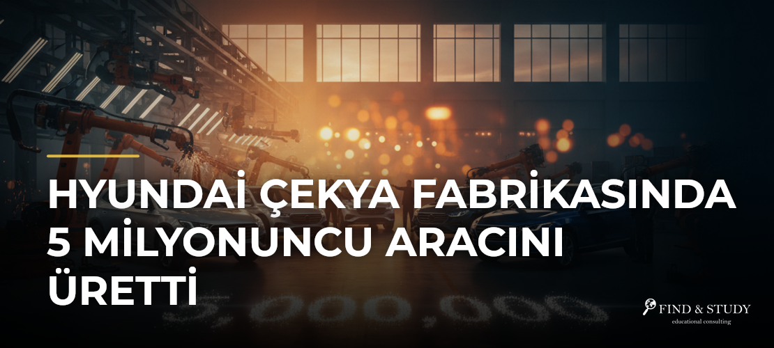 Hyundai Çekya Fabrikasında 5 Milyonuncu Aracını Üretti