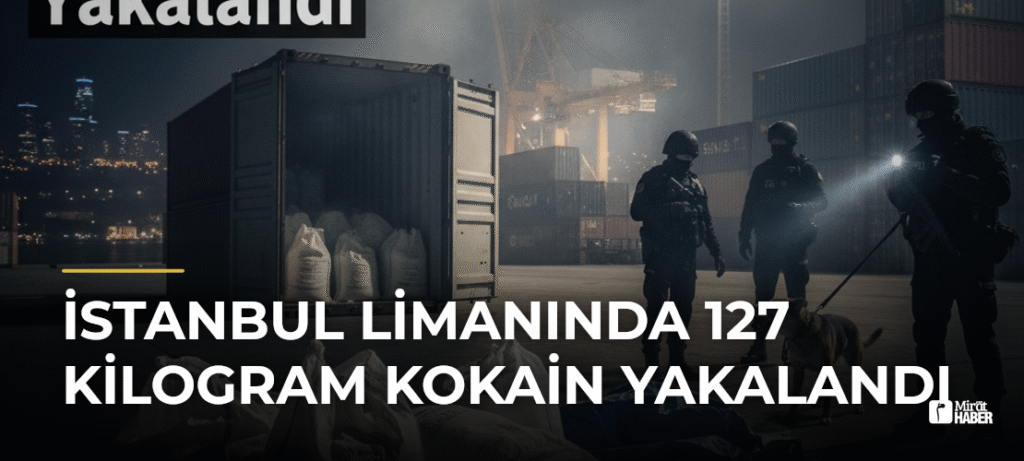 İstanbul Limanında 127 Kilogram Kokain Yakalandı