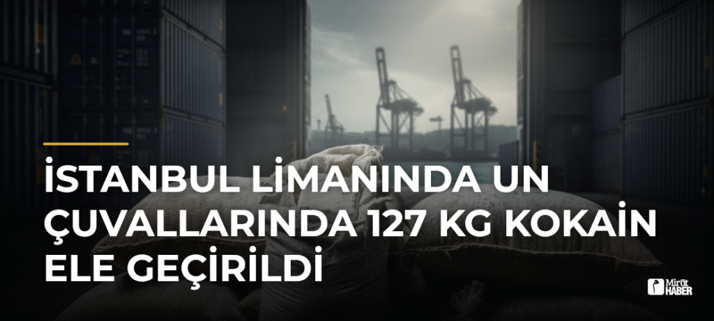 İstanbul Limanında Un Çuvallarında 127 Kg Kokain Ele Geçirildi