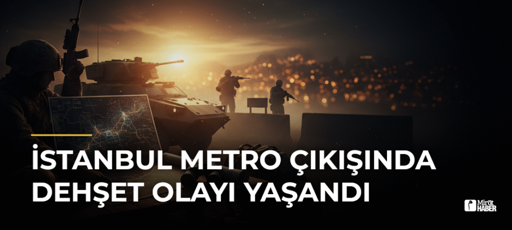 İstanbul Metro Çıkışında Dehşet Olayı Yaşandı