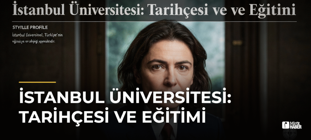 İstanbul Üniversitesi: Tarihçesi ve Eğitimi