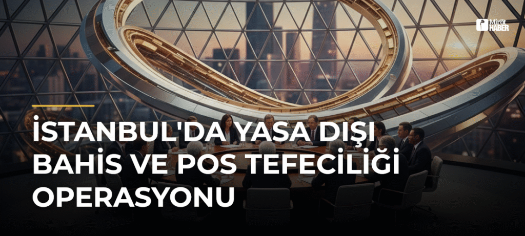 İstanbul’da Yasa Dışı Bahis ve POS Tefeciliği Operasyonu