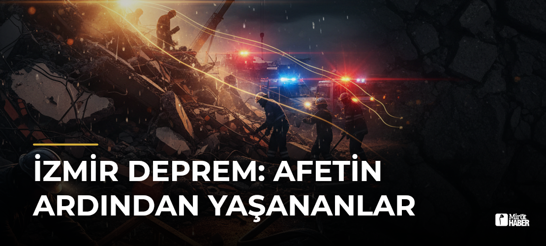 İzmir Deprem: Afetin Ardından Yaşananlar