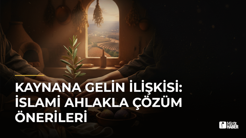 Kaynana Gelin İlişkisi: İslami Ahlakla Çözüm Önerileri