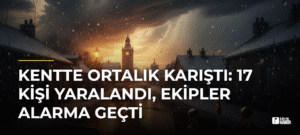 Kentte Ortalık Karıştı: 17 Kişi Yaralandı, Ekipler Alarma Geçti