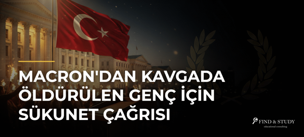 Macron’dan Kavgada Öldürülen Genç İçin Sükunet Çağrısı