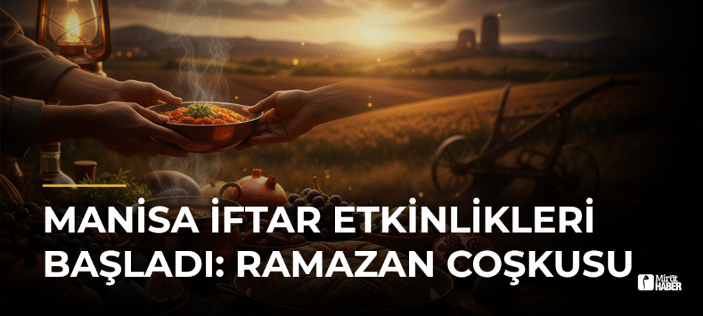 Manisa İftar Etkinlikleri Başladı: Ramazan Coşkusu