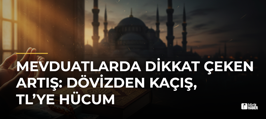 Mevduatlarda Dikkat Çeken Artış: Dövizden Kaçış, TL’ye Hücum