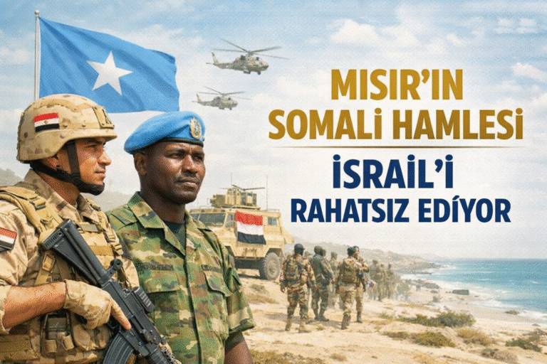 Mısır’ın Somali Hamlesi İsrail’i Rahatsız Ediyor