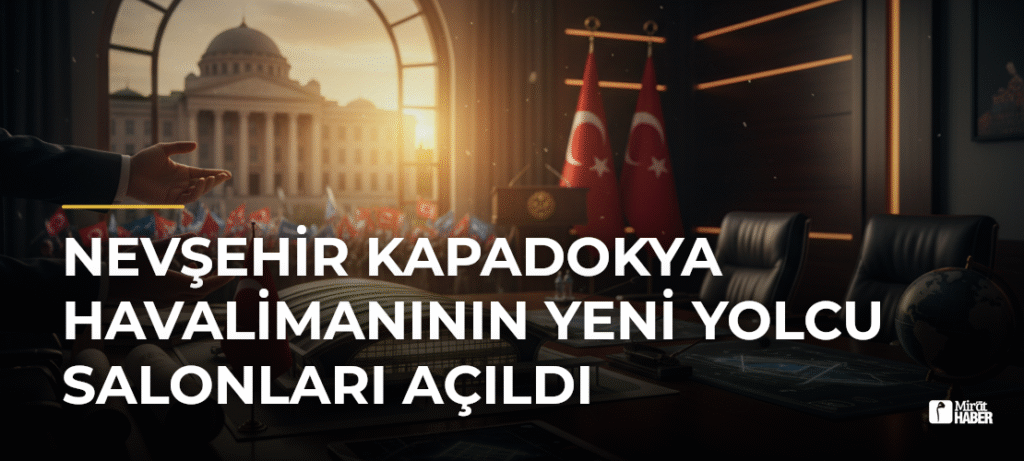 Nevşehir Kapadokya Havalimanının Yeni Yolcu Salonları Açıldı