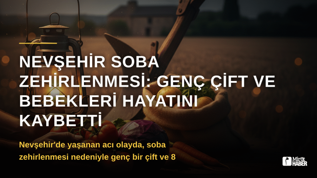 Nevşehir Soba Zehirlenmesi: Genç Çift ve Bebekleri Hayatını Kaybetti