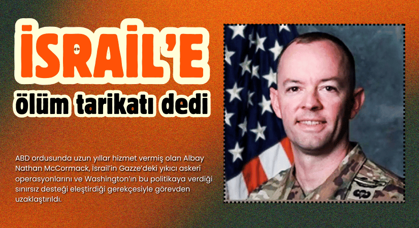 Albay Nathan McCormack: İsrail Bir Ölüm Tarikatı