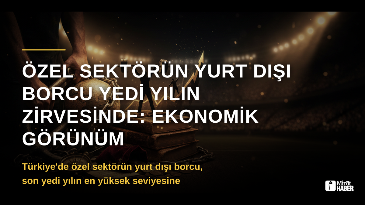 Özel Sektörün Yurt Dışı Borcu Yedi Yılın Zirvesinde: Ekonomik Görünüm