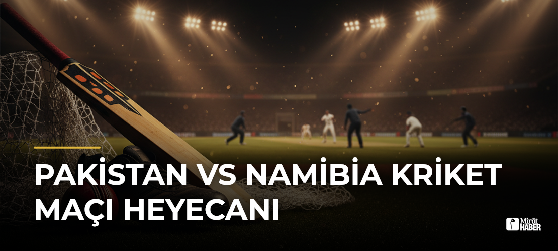 Pakistan vs Namibia Kriket Maçı Heyecanı