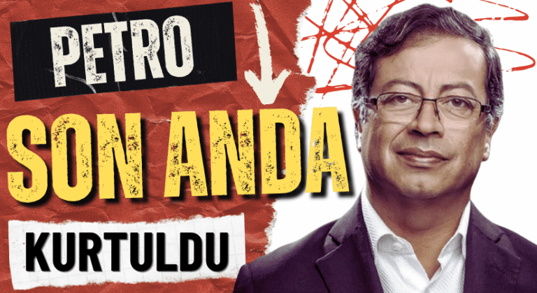 Kolombiya Cumhurbaşkanı Gustavo Petro, Beni Öldürmek İstediler