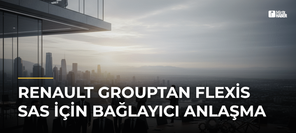 Renault Grouptan Flexis SAS İçin Bağlayıcı Anlaşma
