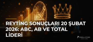 Reyting Sonuçları 20 Şubat 2026: ABC, AB ve Total Lideri