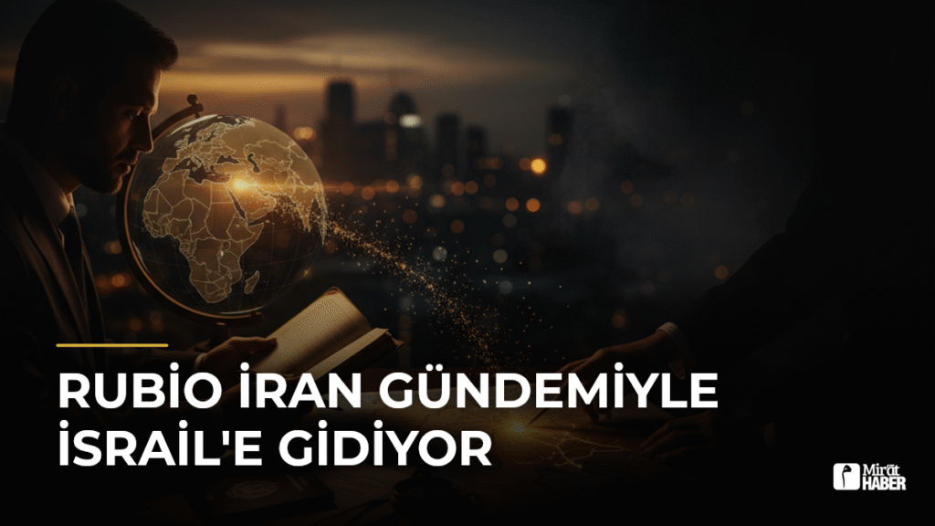 Rubio İran Gündemiyle İsrail’e Gidiyor