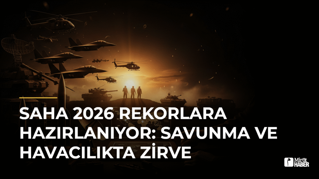 SAHA 2026 Rekorlara Hazırlanıyor: Savunma ve Havacılıkta Zirve