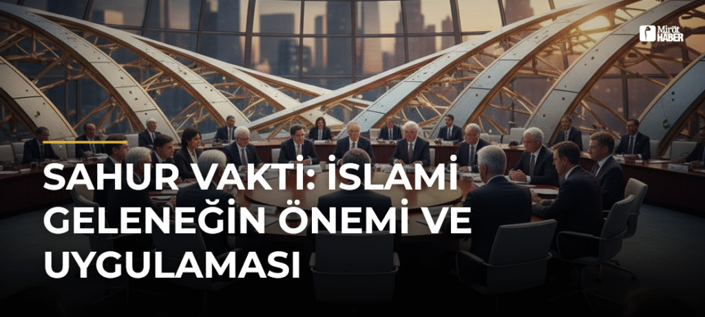 Sahur Vakti: İslami Geleneğin Önemi ve Uygulaması