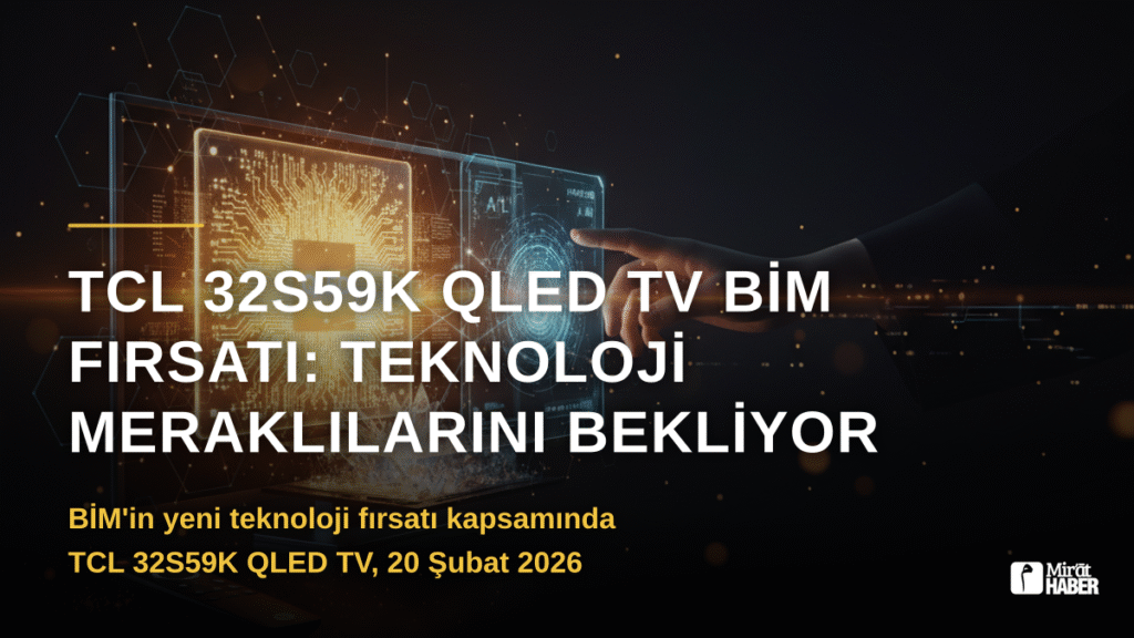 TCL 32S59K QLED TV BİM Fırsatı: Teknoloji Meraklılarını Bekliyor