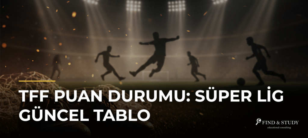 TFF Puan Durumu: Süper Lig Güncel Tablo