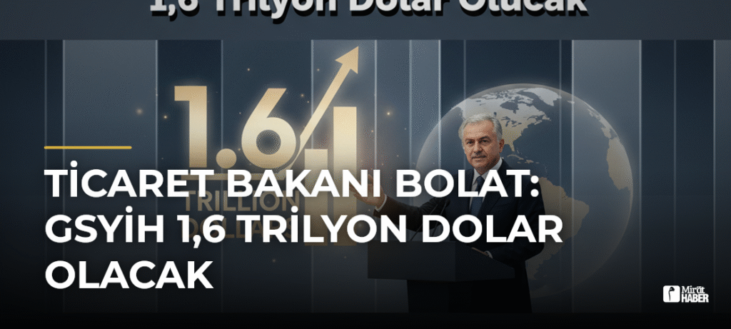 Ticaret Bakanı Bolat: GSYİH 1,6 Trilyon Dolar Olacak