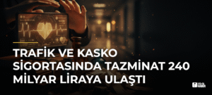 Trafik ve kasko sigortasında tazminat 240 milyar liraya ulaştı