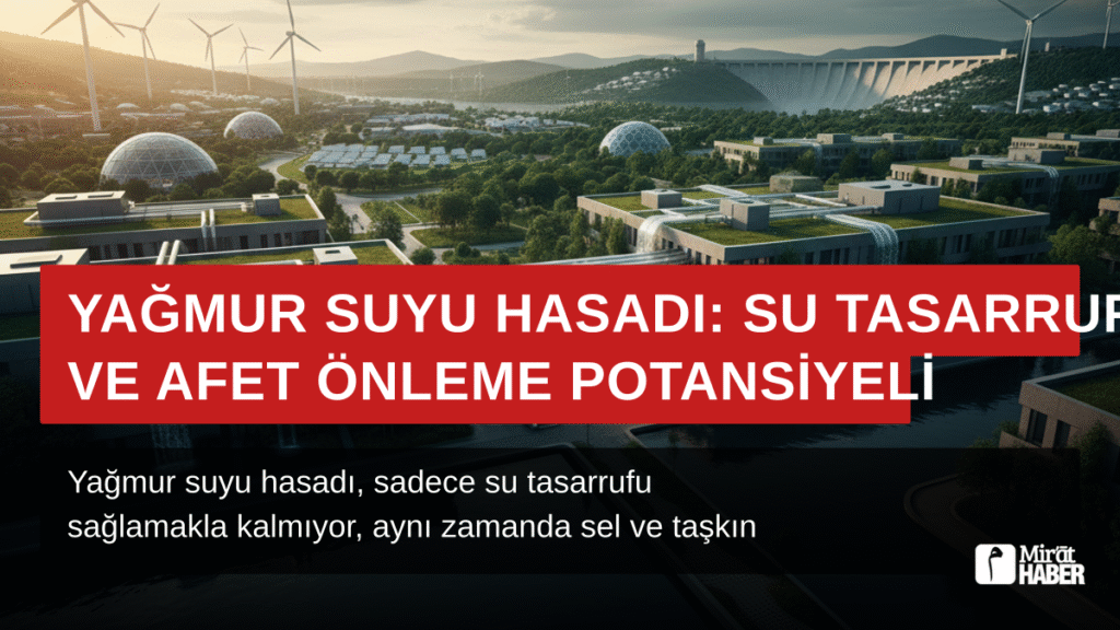 Yağmur Suyu Hasadı: Su Tasarrufu ve Afet Önleme Potansiyeli