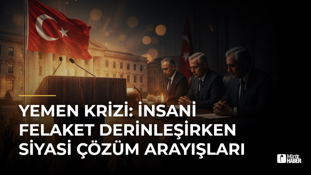 Yemen Krizi: İnsani Felaket Derinleşirken Siyasi Çözüm Arayışları