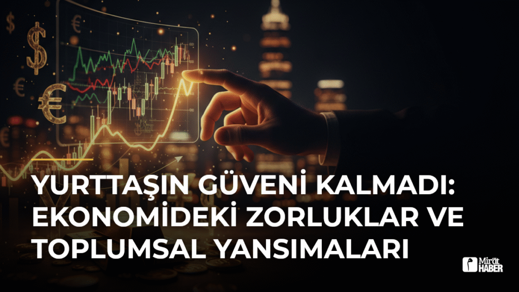 Yurttaşın Güveni Kalmadı: Ekonomideki Zorluklar ve Toplumsal Yansımaları