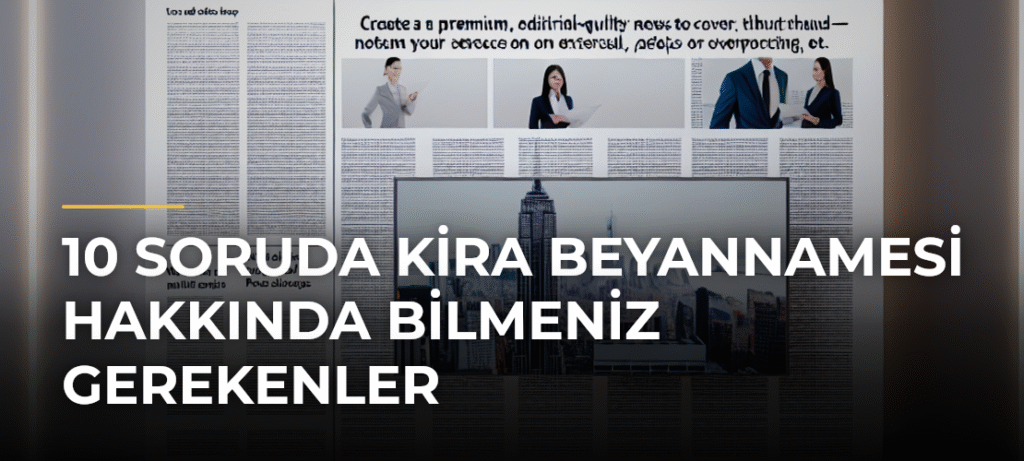 10 Soruda Kira Beyannamesi Hakkında Bilmeniz Gerekenler