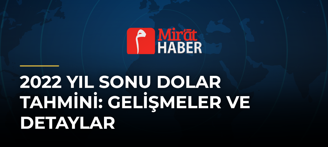 2022 Yıl Sonu Dolar Tahmini: Gelişmeler ve Detaylar - Mirat Haber