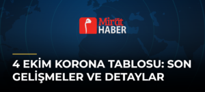 4 Ekim Korona Tablosu: Son Gelişmeler ve Detaylar