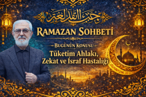 RAMAZAN SOHBETİ “Tüketim Ahlakı, Zekat ve İsraf Hastalığı”