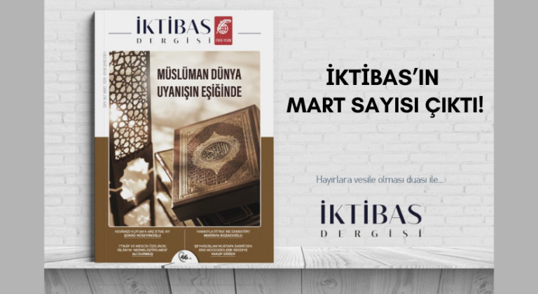 İKTİBAS’IN MART SAYISI ÇIKTI