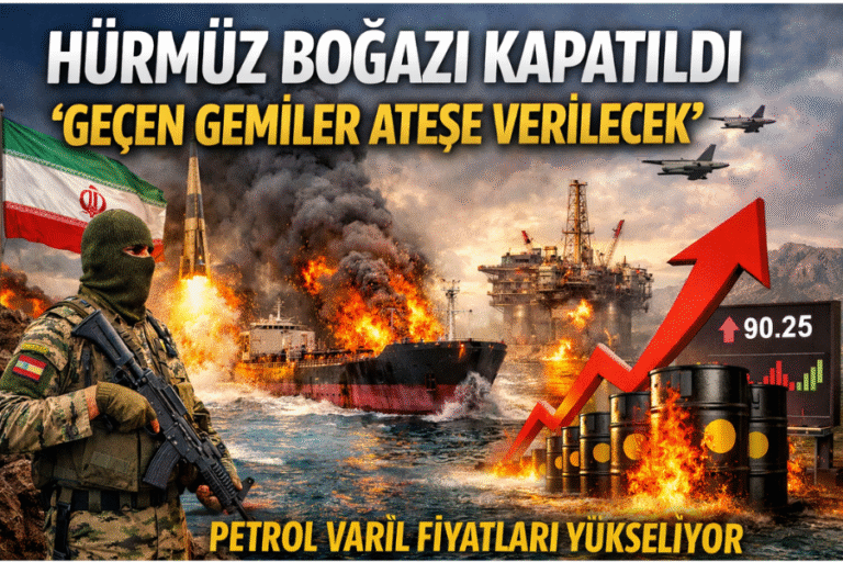 İran DMO’dan Kritik Açıklama: Hürmüz Boğazı Kapatıldı, “Geçen Gemiler Ateşe Verilecek” Denildi