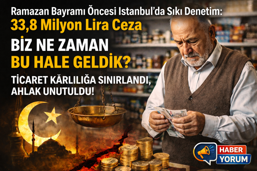 Ramazan Bayramı Öncesi İstanbul’da Sıkı Denetim: 33,8 Milyon Lira Ceza