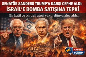 SENATÖR SANDERS TRUMP’A KARŞI CEPHE ALDI: İSRAİL’E BOMBA SATIŞINA TEPKİ