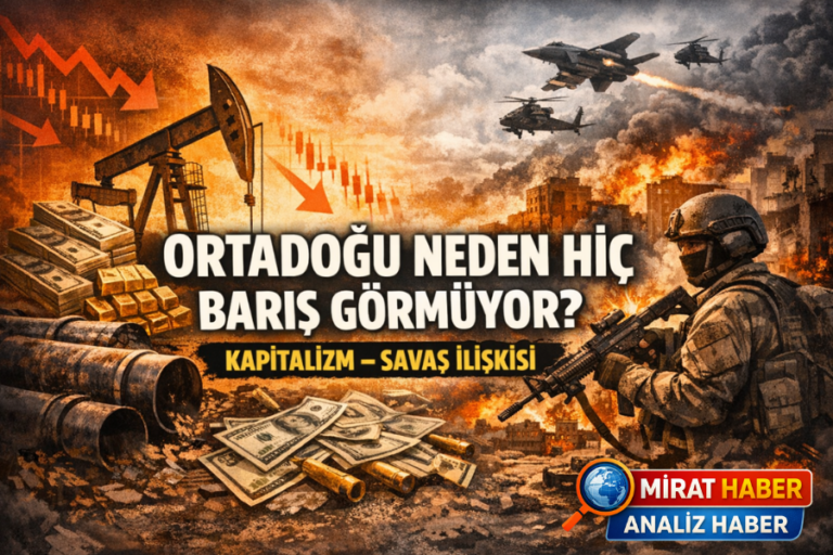Ortadoğu Neden Hiç Barış Görmüyor? Kapitalizm–Savaş İlişkisi