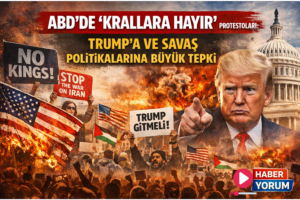 ABD’DE “KRALLARA HAYIR” DALGASI: TRUMP’A VE SAVAŞ POLİTİKALARINA TEPKİ BÜYÜYOR