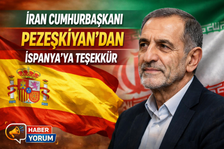 İran Cumhurbaşkanı Pezeşkiyan’dan İspanya’ya Teşekkür