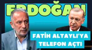 Erdoğan’dan Fatih Altaylı’ya Geçmiş Olsun Telefonu